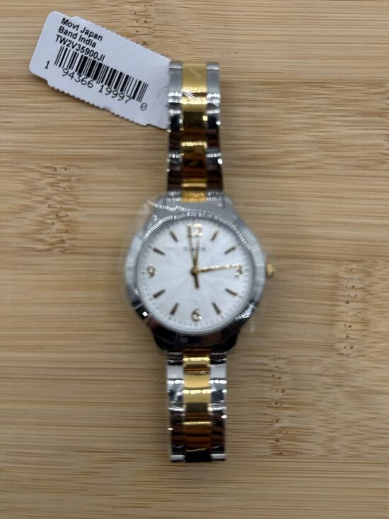 Timex Women\'s Premium Dress Watch 32mm Two-Tone/Silver-Tone TW2V35900JI